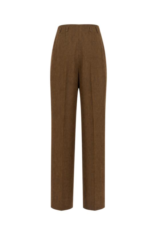 26FW 알베르타 페레티 스트레이트 팬츠 262U03086639 1102 FANTASIA MARRONE - ALBERTA FERRETTI