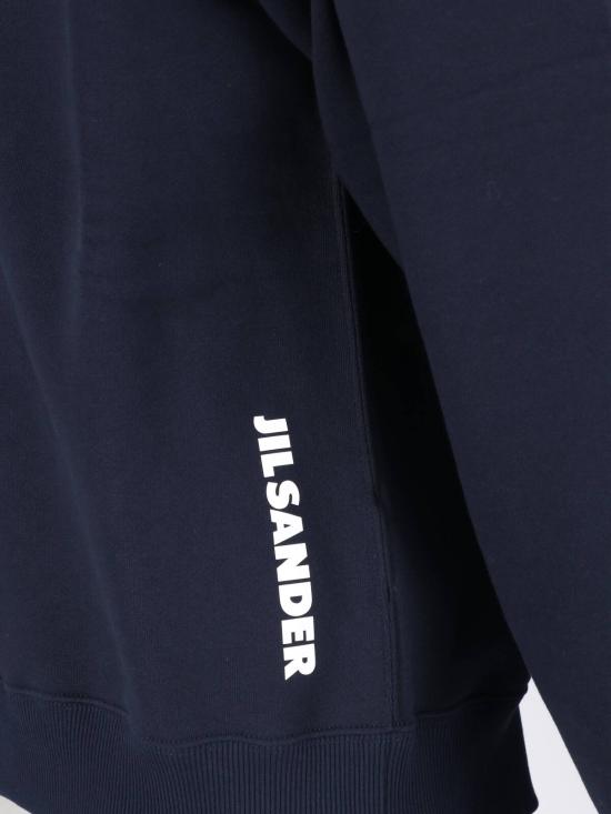 26FW 질샌더 후드 티셔츠 J22GU0167 J20128 402 Blue - JIL SANDER