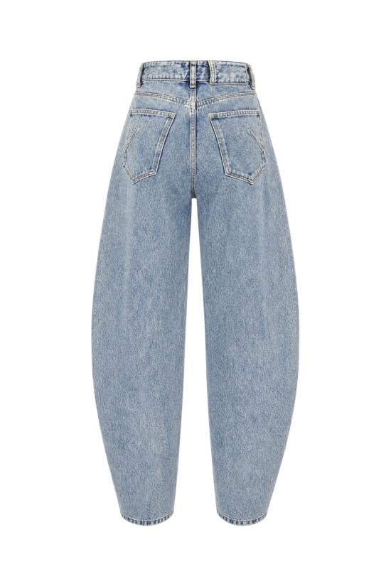 26FW 알라이아 데님 팬츠 AA9P1280D017C A29 HANDSAND WASH - ALAIA