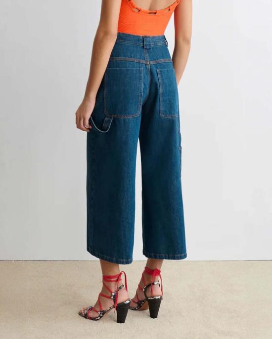  레이첼 코미 데님 팬츠 카펜 팬츠 다크 워시 데님 - RACHEL COMEY