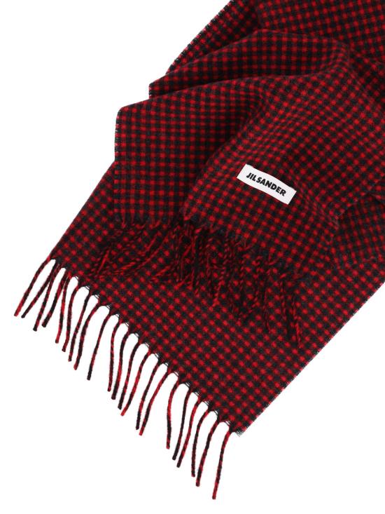 26FW 질샌더 머플러/스카프 J22TE0116 J40377 648 Red - JIL SANDER