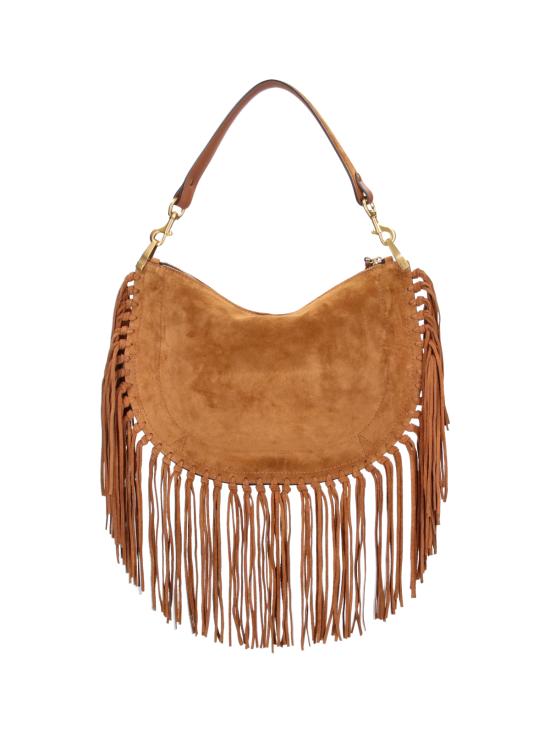 26FW 이자벨마랑 오스칸 호보 프린지 디테일 핸드백 BF0066FC C3C14M 50CO Brown - ISABEL MARANT