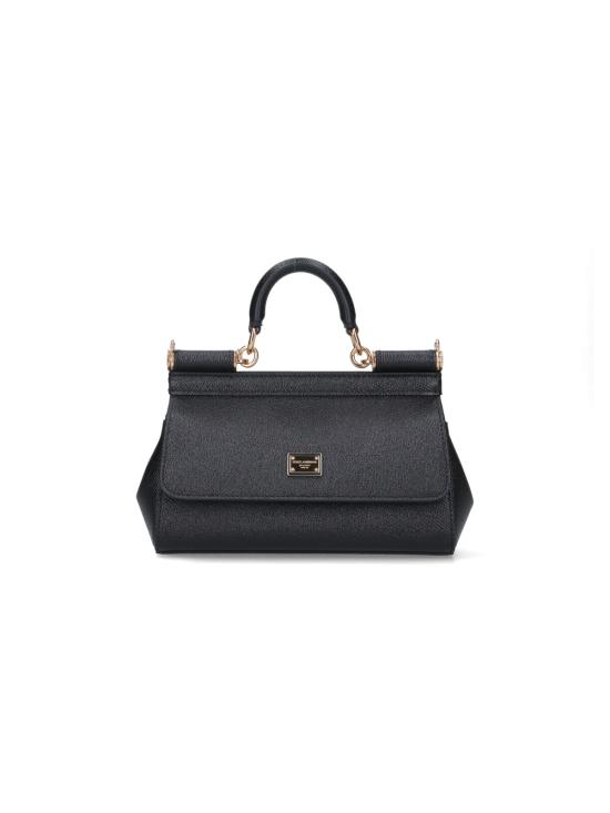26FW 돌체앤가바나 SICILY 시실리 스몰 핸드백 BB7116 B1001 80999 Black