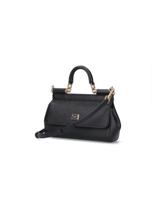 26FW 돌체앤가바나 SICILY 시실리 스몰 핸드백 BB7116 B1001 80999 Black - DOLCE & GABBANA