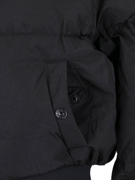 26FW 디젤 숏패딩 A23695 0GHBZ 9XX Black - DIESEL