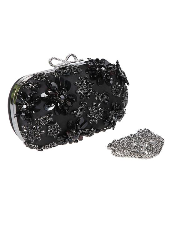 26SS 셀프 포트레이트 클러치/파우치 RS26304B Black - SELF PORTRAIT