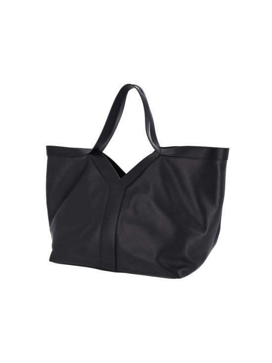 26FW 생로랑 그레인드 레더 Y 토트백 817602 AAEB3 1000 Black - SAINT LAURENT