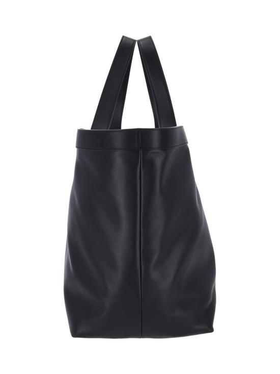 26FW 생로랑 그레인드 레더 Y 토트백 817602 AAEB3 1000 Black - SAINT LAURENT