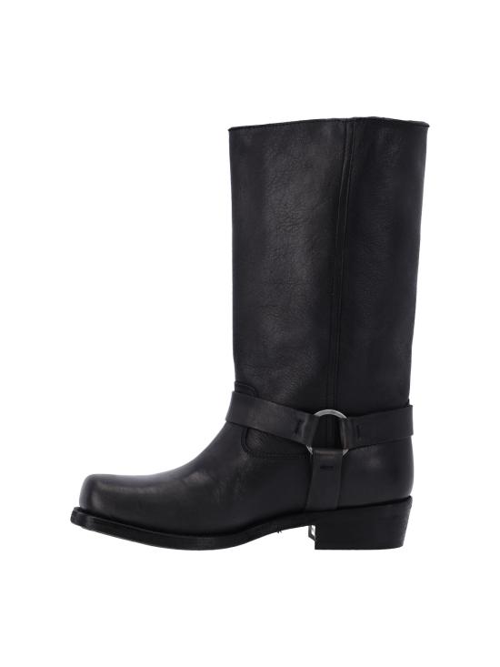 26FW 골든구스 버클&스트랩 하이 바이커 부츠 GWF01057 F008235 90100 Black - GOLDEN GOOSE