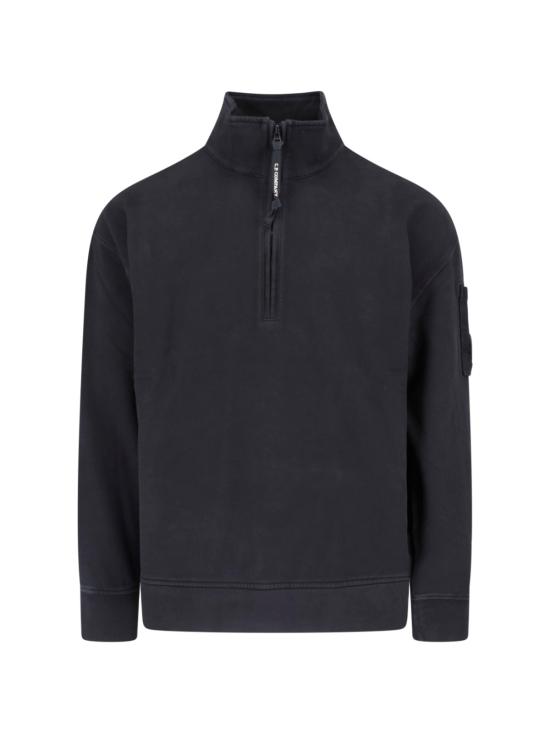 26FW 씨피 컴퍼니 긴팔 티셔츠 21CMSS020A 006372M 999 Black