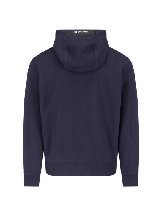 26FW 씨피 컴퍼니 후드 티셔츠 RCCMSS714M 005086W 888 Blue - C.P. COMPANY