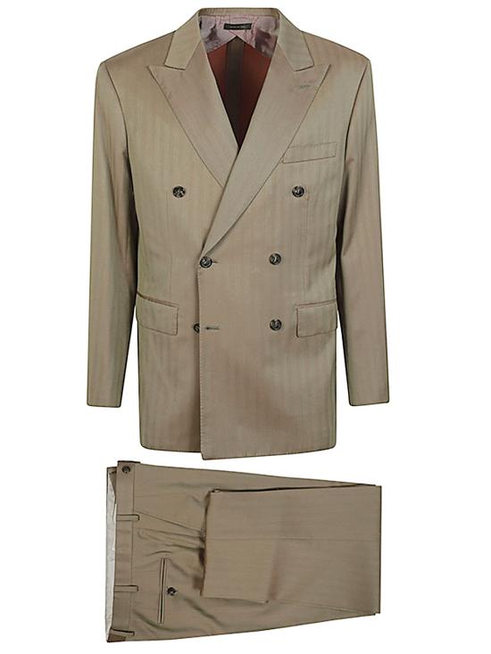 26SS 브리오니 수트 세트 RAPZ15 P3B0W3300 BROWN