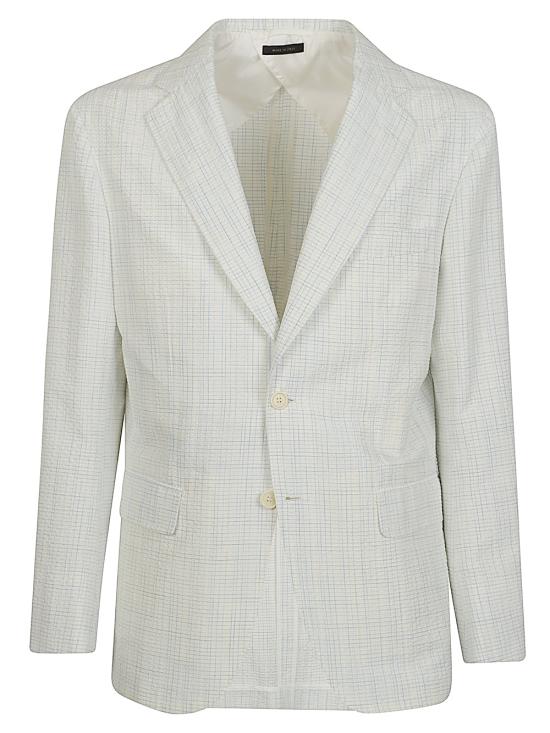 26SS 브리오니 수트 자켓 RGFF0L PD43S9000 WHITE