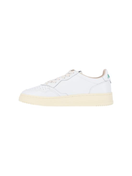 26FW 오트리 메달리스트 로우 스니커즈 AULM BG01 White - AUTRY