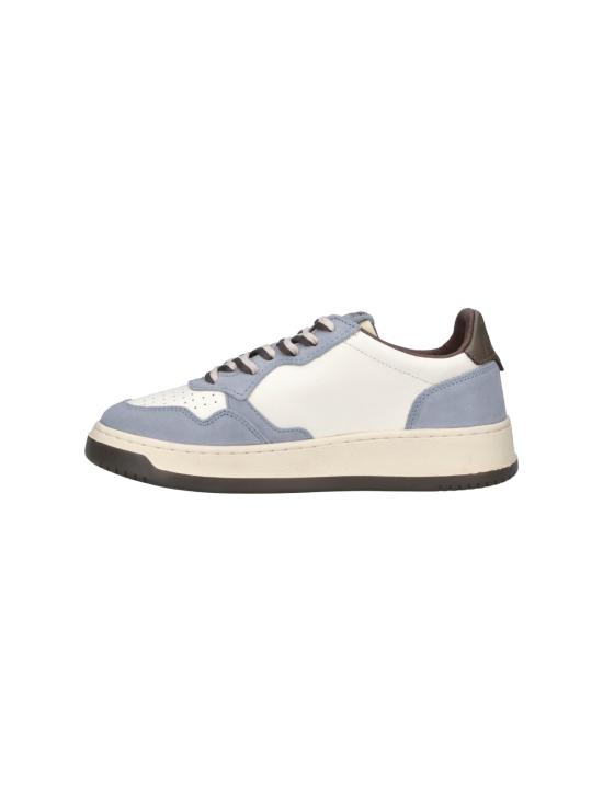 26FW 오트리 메달리스트 로우 레더 스니커즈 AULW BW06 WHITE - AUTRY