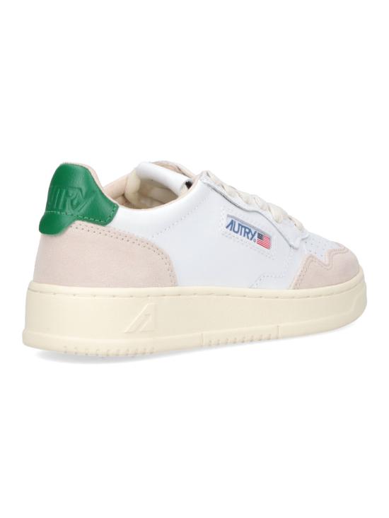 26FW 오트리 메달리스트 로우 레더 스니커즈 AULW LS23 WHITE - AUTRY