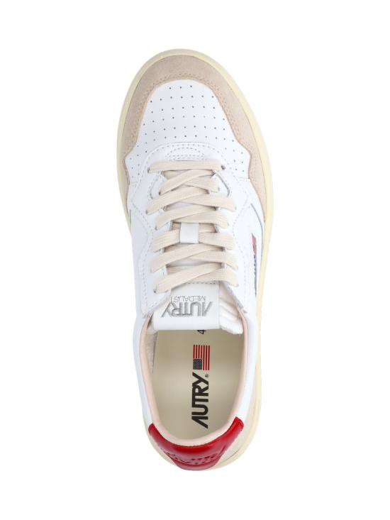 26FW 오트리 메달리스트 로우 스니커즈 AULM LS43 White - AUTRY