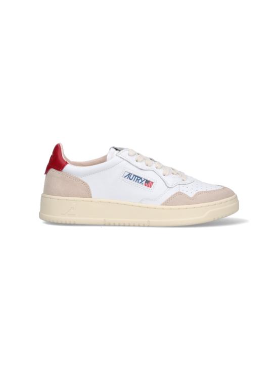 26FW 오트리 메달리스트 로우 스니커즈 AULM LS43 White