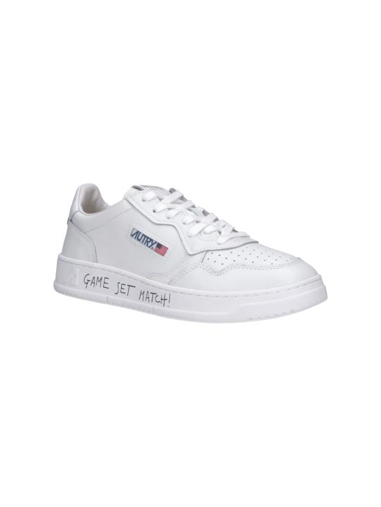 26FW 오트리 메달리스트 로우 스니커즈 AULM ML08 White - AUTRY