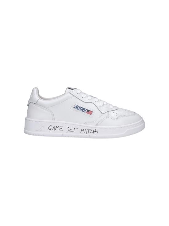 26FW 오트리 메달리스트 로우 스니커즈 AULM ML08 White