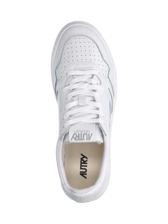 26FW 오트리 메달리스트 로우 스니커즈 AULM ML08 White - AUTRY