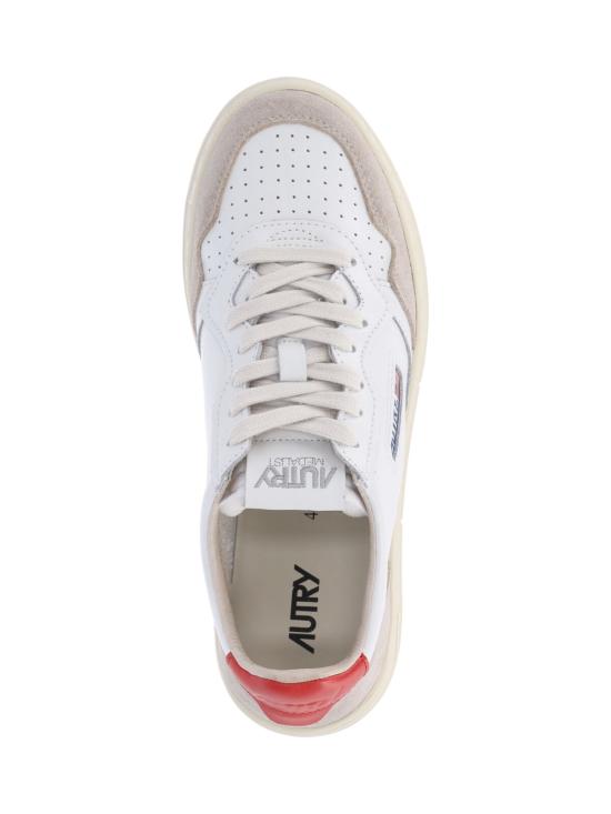 26FW 오트리 메달리스트 로우 스니커즈 AULM LS19 White - AUTRY