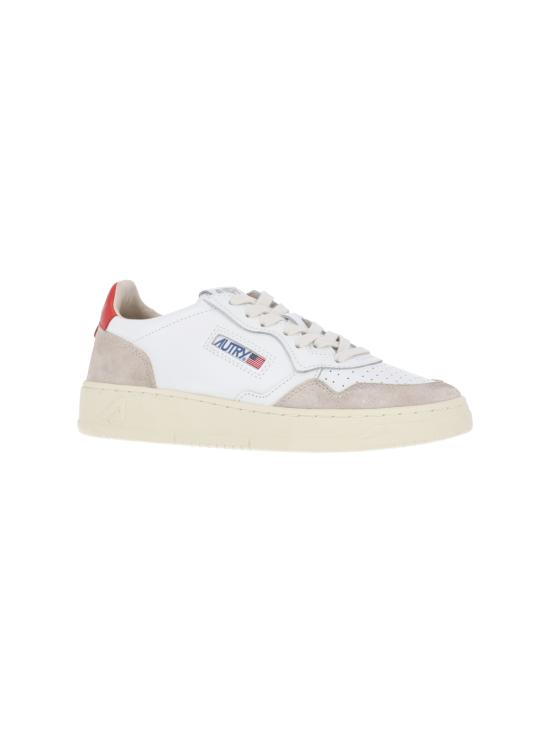 26FW 오트리 메달리스트 로우 스니커즈 AULM LS19 White - AUTRY