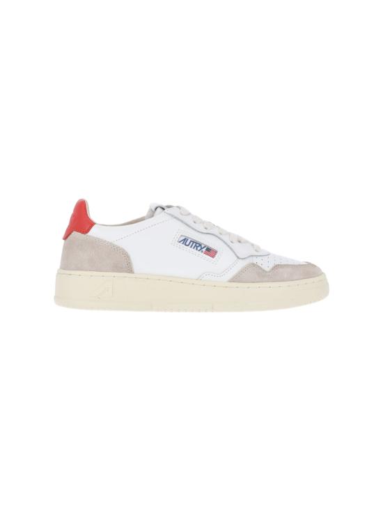 26FW 오트리 메달리스트 로우 스니커즈 AULM LS19 White