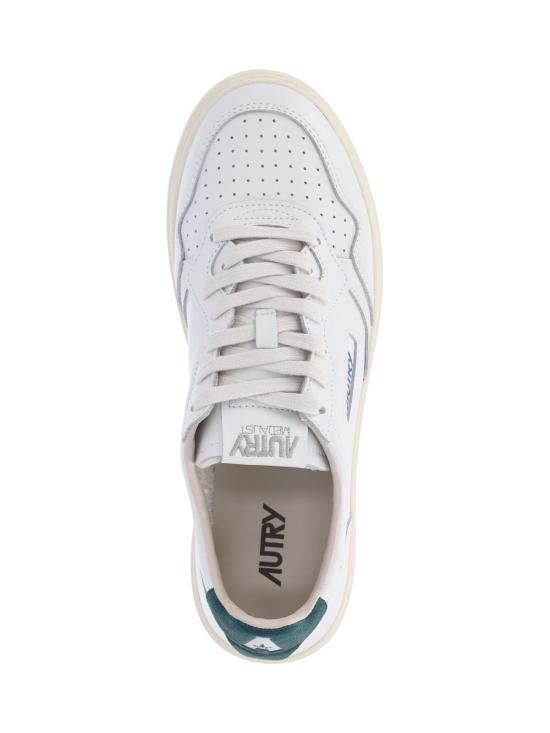 26FW 오트리 메달리스트 로우 스니커즈 AULM BJ02 White - AUTRY