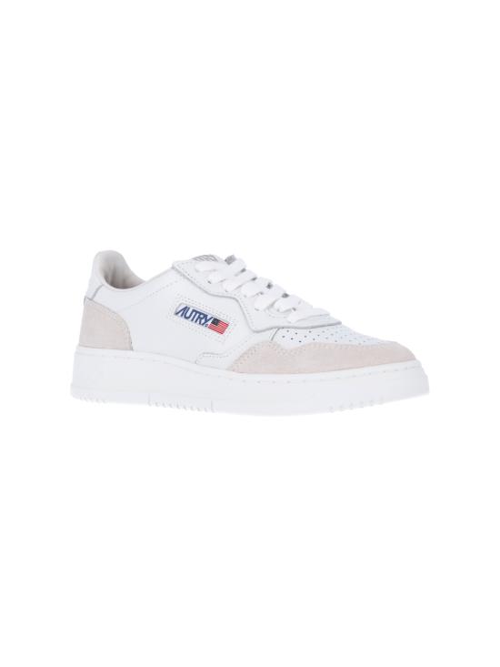 26FW 오트리 메달리스트 로우 레더 스니커즈 AULW LS30 WHITE - AUTRY