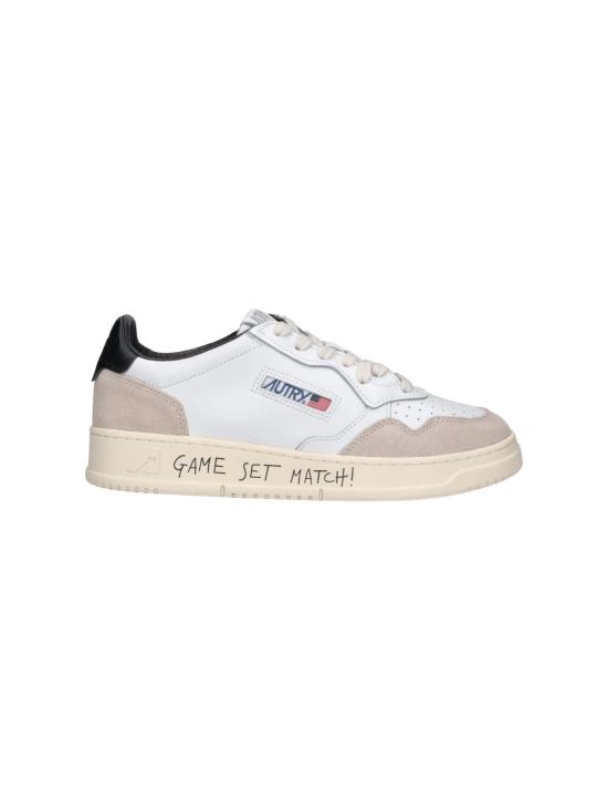 26FW 오트리 메달리스트 로우 스니커즈 AULM MA04 White