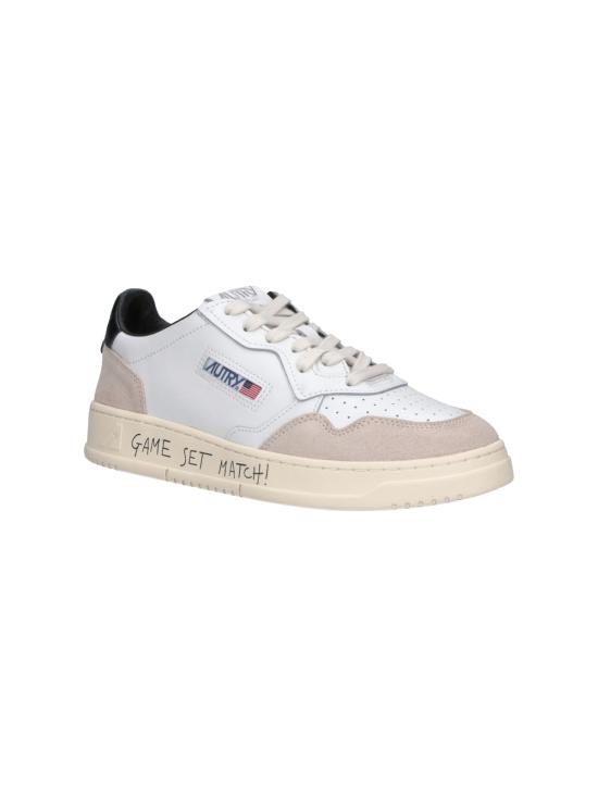 26FW 오트리 메달리스트 로우 스니커즈 AULM MA04 White - AUTRY