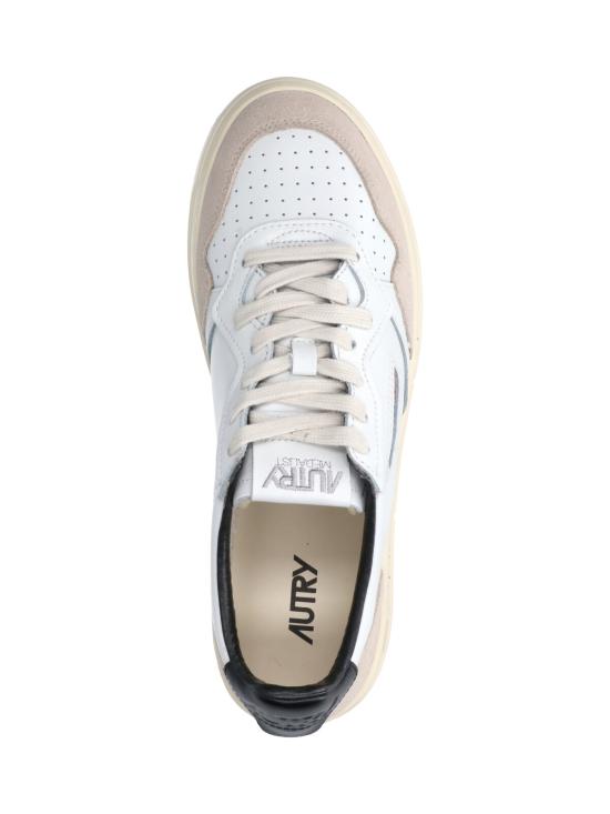 26FW 오트리 메달리스트 로우 스니커즈 AULM MA04 White - AUTRY
