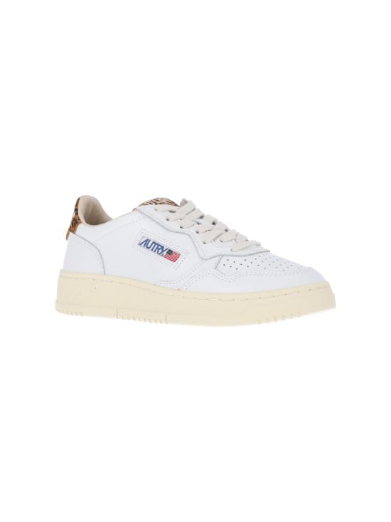 26FW 오트리 메달리스트 로우 레더 스니커즈 AULW HJ02 WHITE - AUTRY
