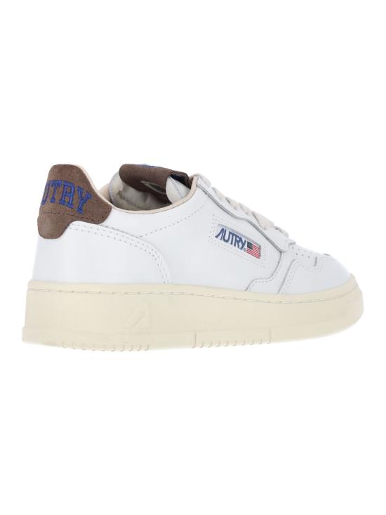 26FW 오트리 메달리스트 로우 레더 스니커즈 AULW HJ03 WHITE - AUTRY