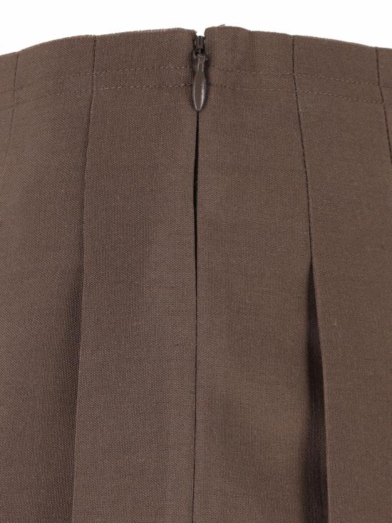 26FW MM6 메종마르지엘라 미디 스커트 S52MC0024 M35436 123 Brown - MM6 MAISON MARGIELA