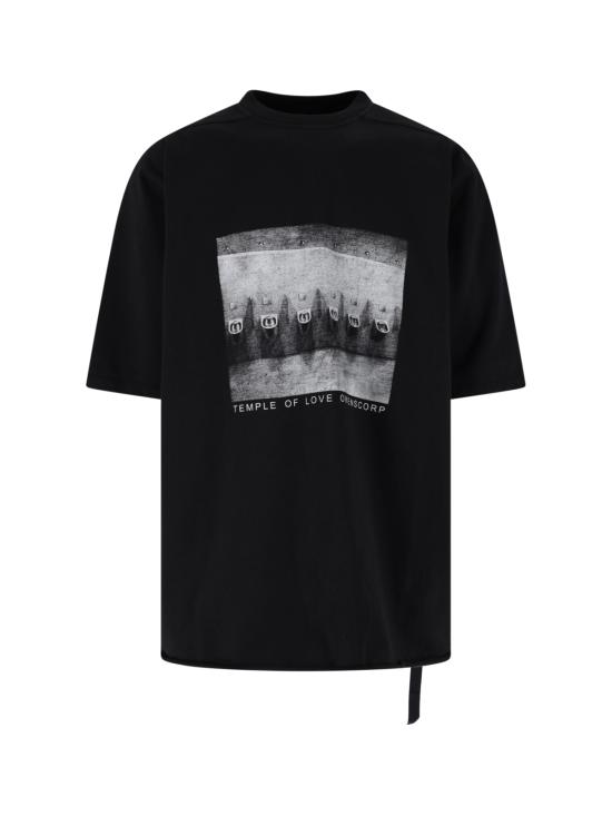 26SS 다크쉐도우 반팔 티셔츠 DU01F4274 RIGEP4 0911 BLACK