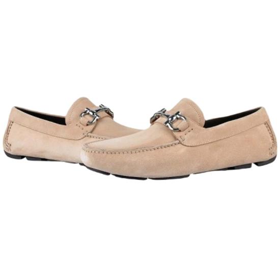  살바토레 페라가모 로퍼 페라가모 파리지 에코 드라이빙  베이지 - SALVATORE FERRAGAMO