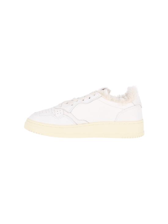 26FW 오트리 메달리스트 로우 레더 스니커즈 AULW SR01 WHITE - AUTRY