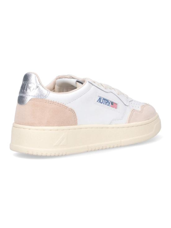 26FW 오트리 메달리스트 로우 레더 스니커즈 AULW LS74 WHITE - AUTRY