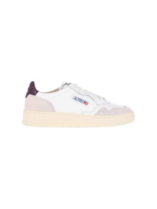26FW 오트리 메달리스트 로우 스니커즈 AULM LS18 White