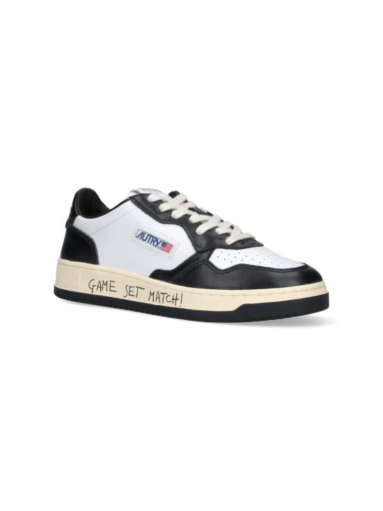 26FW 오트리 메달리스트 로우 스니커즈 AULM BH02 White - AUTRY