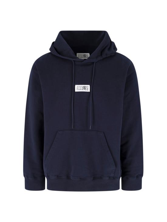 26FW MM6 메종마르지엘라 후드 티셔츠 SH0GU0048 M25025 524 Blue