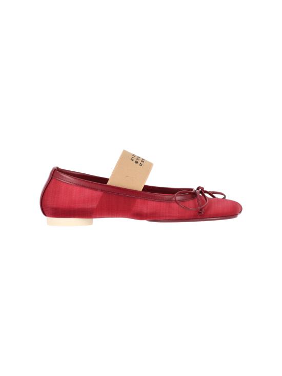 26FW MM6 메종마르지엘라 플랫 슈즈 S59WZ0101 P7138 T4074 RED