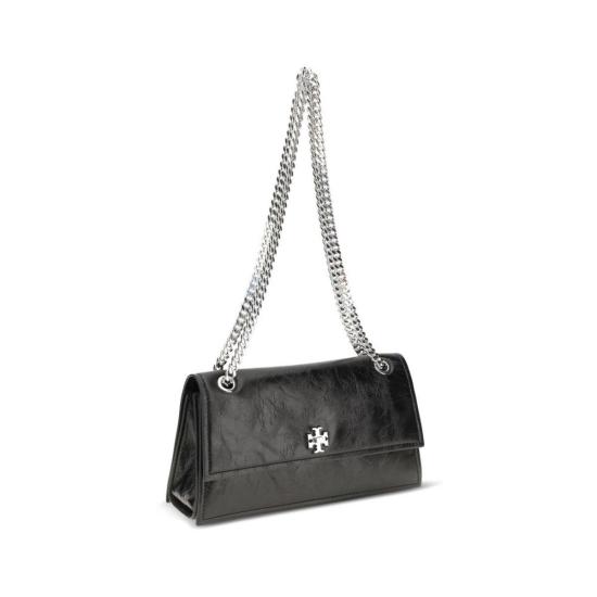  토리버치 가방 키라 스웨이드 가죽 숄더백 블랙 - TORY BURCH