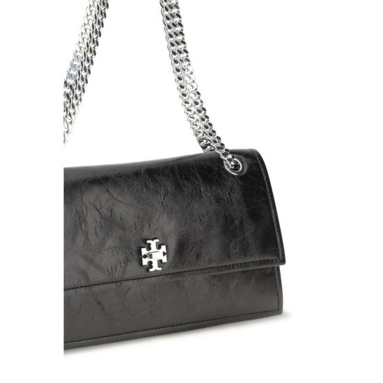  토리버치 가방 키라 스웨이드 가죽 숄더백 블랙 - TORY BURCH
