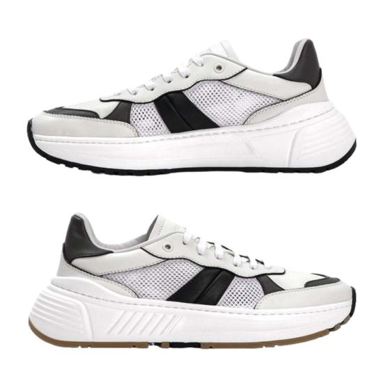  보테가베네타 스니커즈 보테가 베네타 스피드스터 운동화 화이트/블랙 - BOTTEGA VENETA
