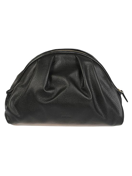 26SS 더로우 테이퍼드 가죽 클러치 W2134 L682BLAG BLACK - THE ROW