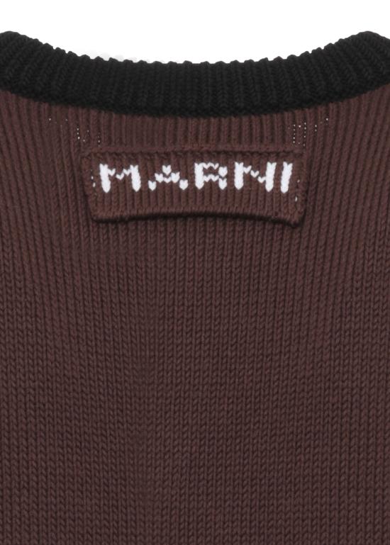 26FW 마르니 민소매 티셔츠 GCMD0668EQ UFC85100M71 Brown - MARNI