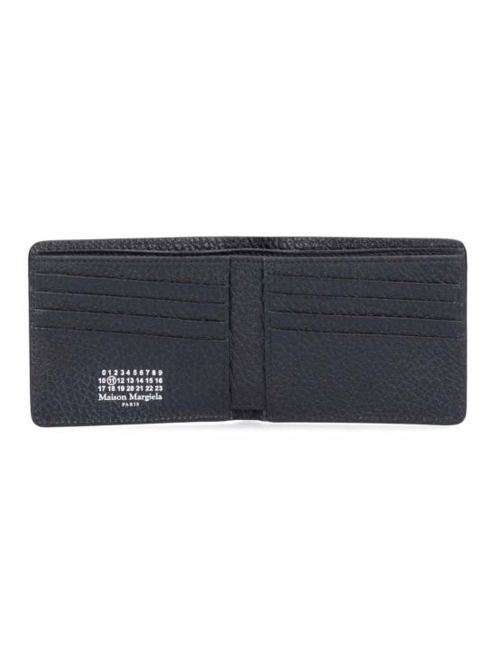 26FW 마르지엘라 4스티치 반지갑 SA1UI0016 P4455 T8013 BLACK - MAISON MARGIELA